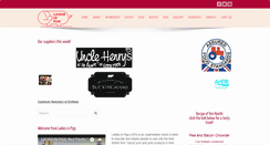 Desktop Screenshot of ladiesinpigs.co.uk